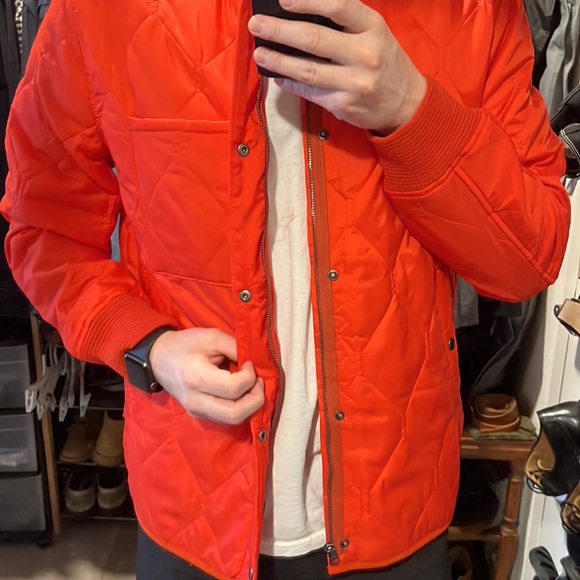 Mens Jcrew Bomber Jacket - Picture 4 of 5